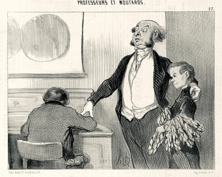  奥诺雷·杜米埃 Honore Daumier ——你将发送给所有的报纸